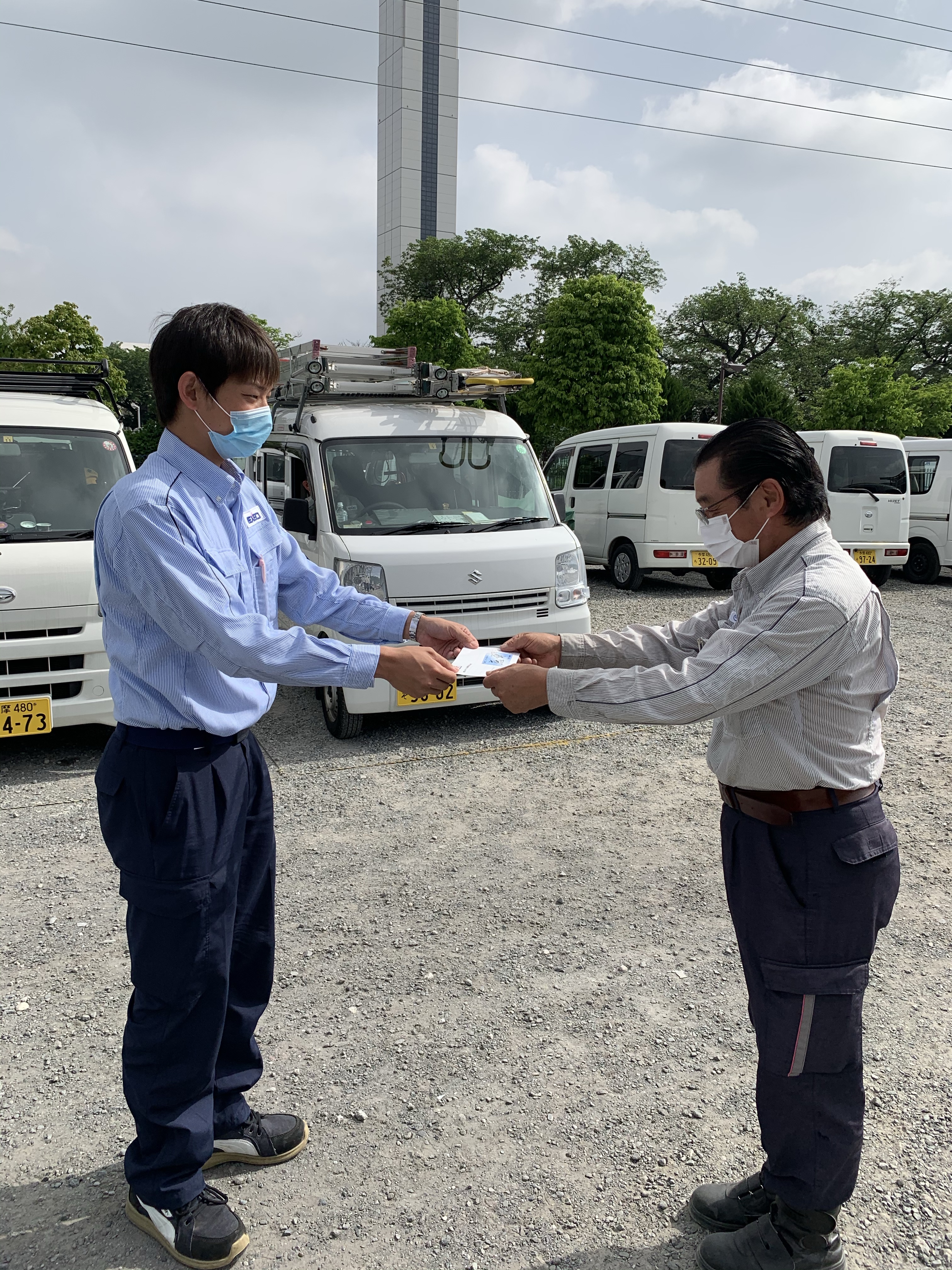 本日、協和エクシオ様から