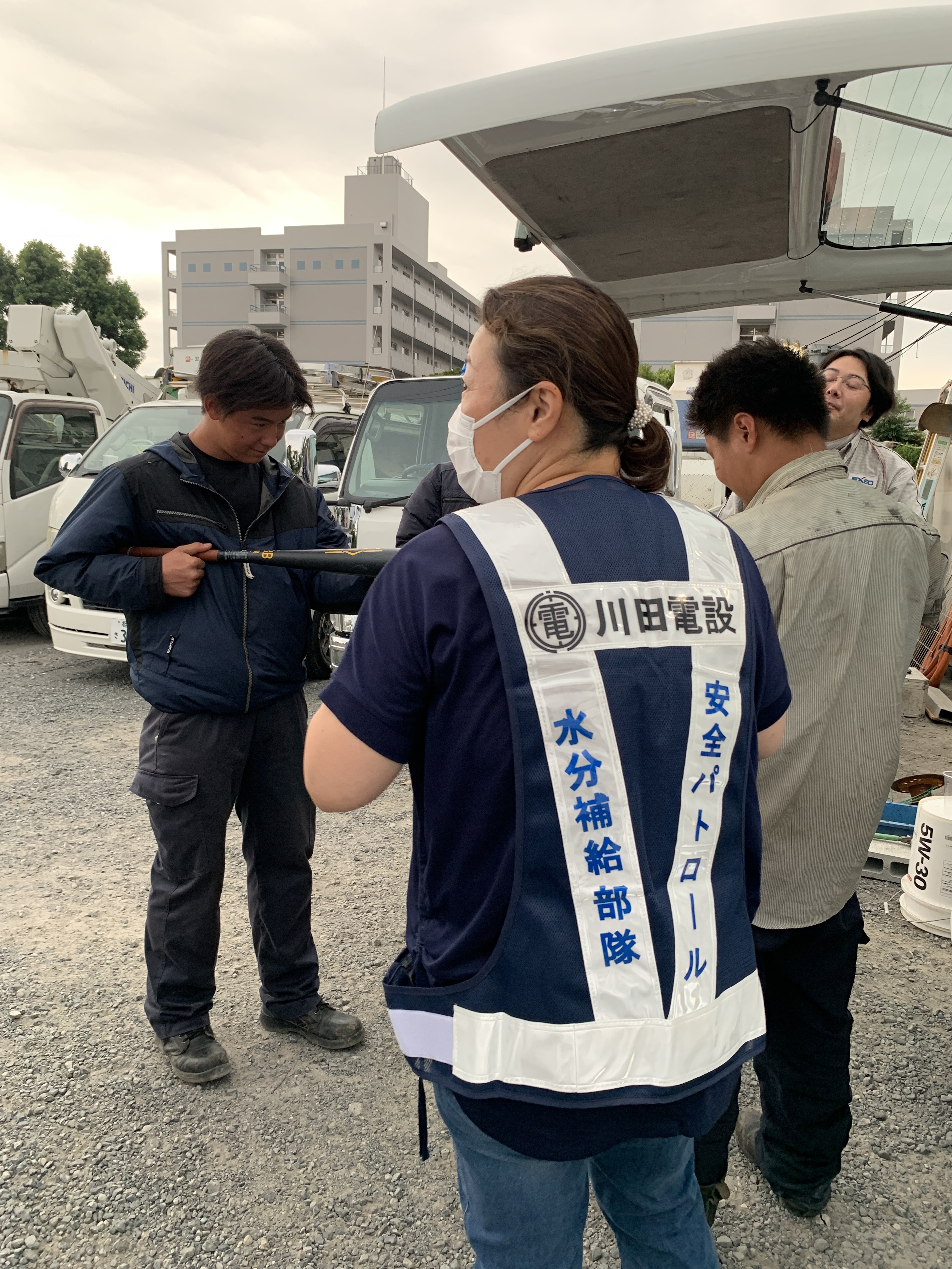 パトロールからの…